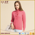 Reliable And Good Latest Momgolian Women Geometric Knit Sweater With A Grade